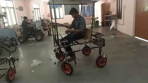 THE FABRICATION OF 360 DEGREE WHEEL ROTATION VEHICLE