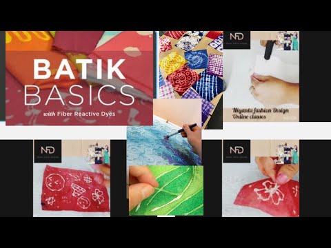 Wax Batiq for Tie & Dye #waxbatik #trending #tiedye #diy #fashion #design