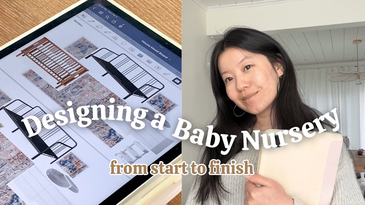 How to Make a Moodboard | boho baby nursery room ideas, baby room interior design, design a nursery