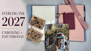 Sterling Ink 2027 | Complete Planner, Daily Inserts + Accessories | Unboxing & Flip-Through Guide