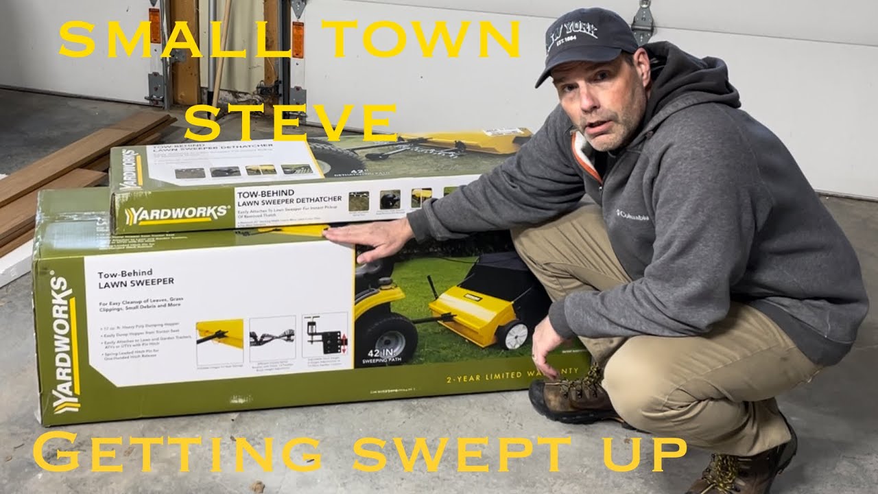 YardWorks Lawn Sweeper Review 