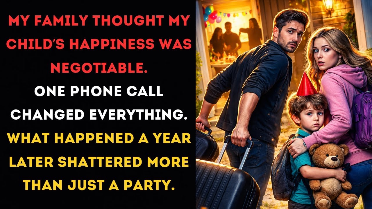 They Tried to Cancel My Son’s Birthday… So We Disappeared #reddit #redditstory #redditstories 