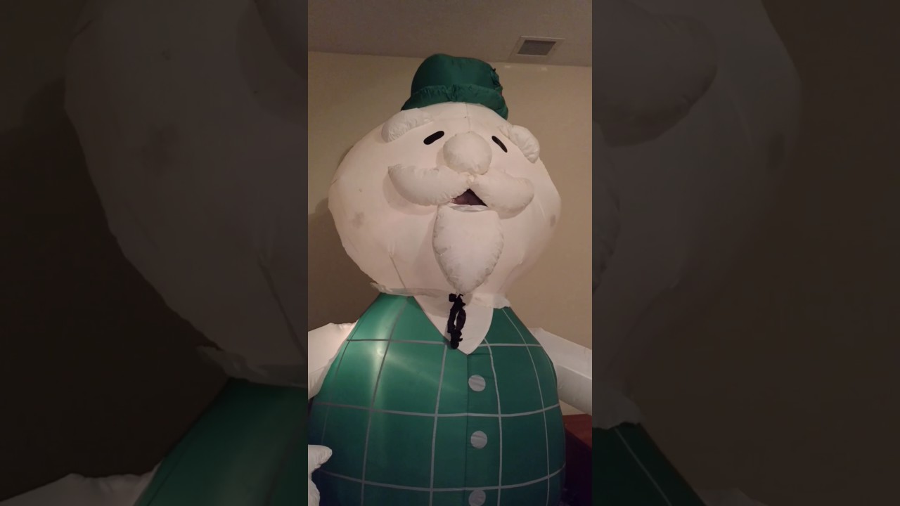 Gemmy 2003 8ft Sam The Snowman Airblown Inflatable Review YouTube