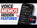 How to Use iPhone Voice Memos App — Hidden Features You're Missing (2026)