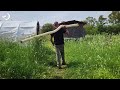 🔨 Cutting & Drying Wood for Cabins and Compost Toilet! DIY Off-Grid Construction 🌲🔥
