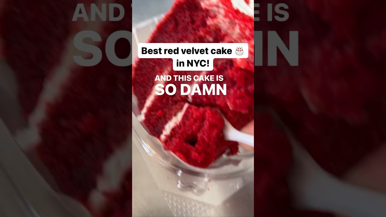 Best red velvet cake in nyc! 