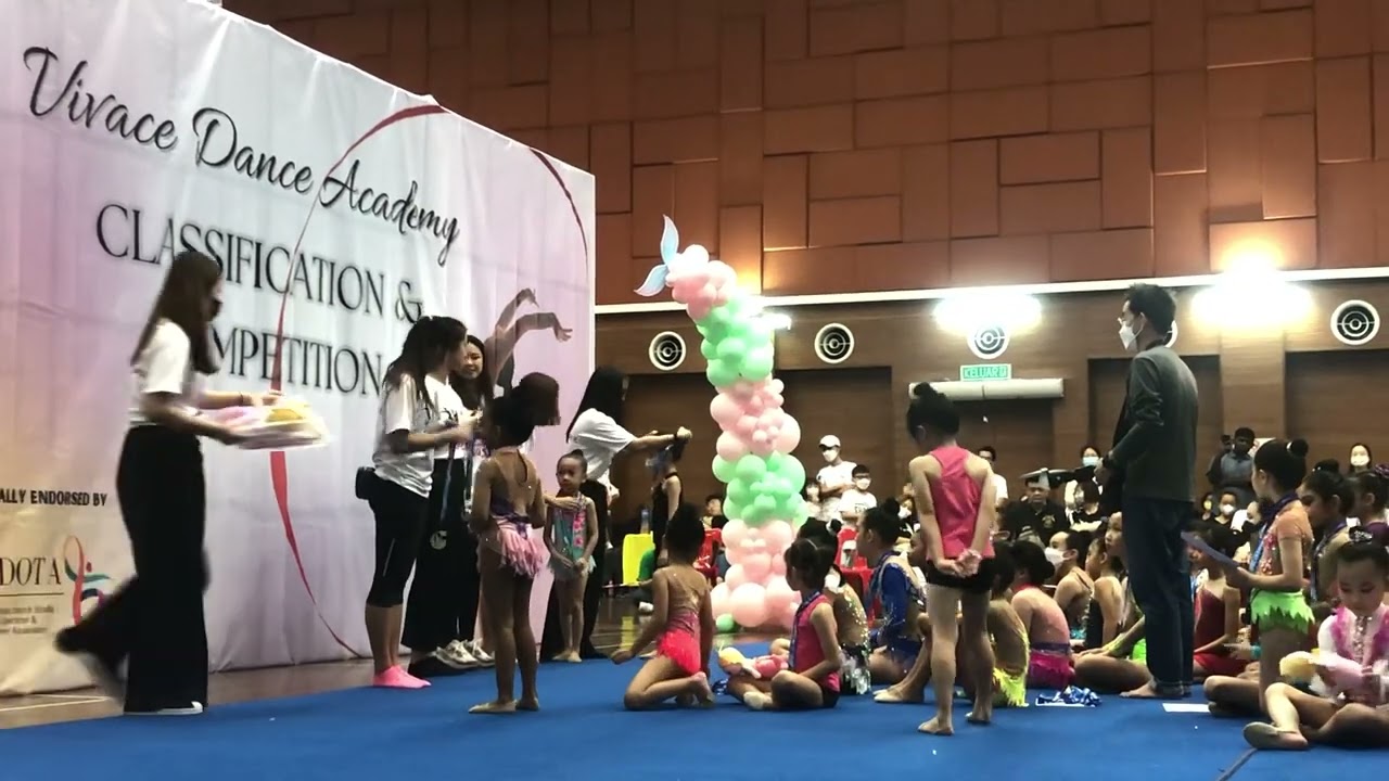 PP Rhythmic Gymnastic Grading/Competition 17/12/2022 - Medal Presentation - Soraya’s 1st Gold Medal