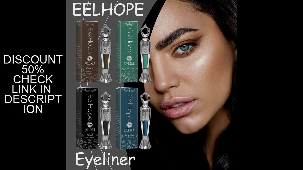 EELHOPE Multi Color Eyeliner Gentle Eye Makeup Non-irritating Lasting Eyeliner Waterproof Mild Porta