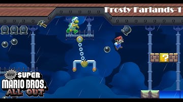 New Super Mario Bros.: All Out – Frosty Farlands-1 (SMM2 Showcase)