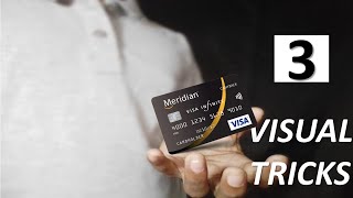 3 VISUAL Credit Card Magic Tricks Anyone Can Do | Revealed