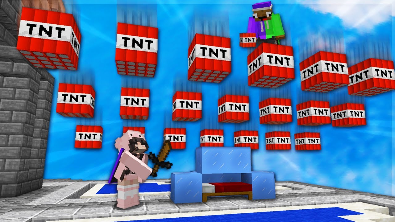 Extreme TNT Rushing in Bedwars