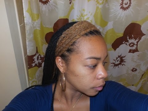 Braided Headband Loc Tutorial