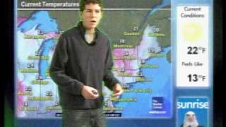 Sunrise Weather 2/9/2010 - Nor'easter Forecast