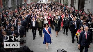 FULL CEREMONY: Keiko Fujimori Sworn In as Peru's First Female President Amid Lima Protests | AC1B
