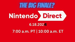 THE BIG FINALE?! | June 2024 Nintendo Direct Reaction | ShadCAN Gaming