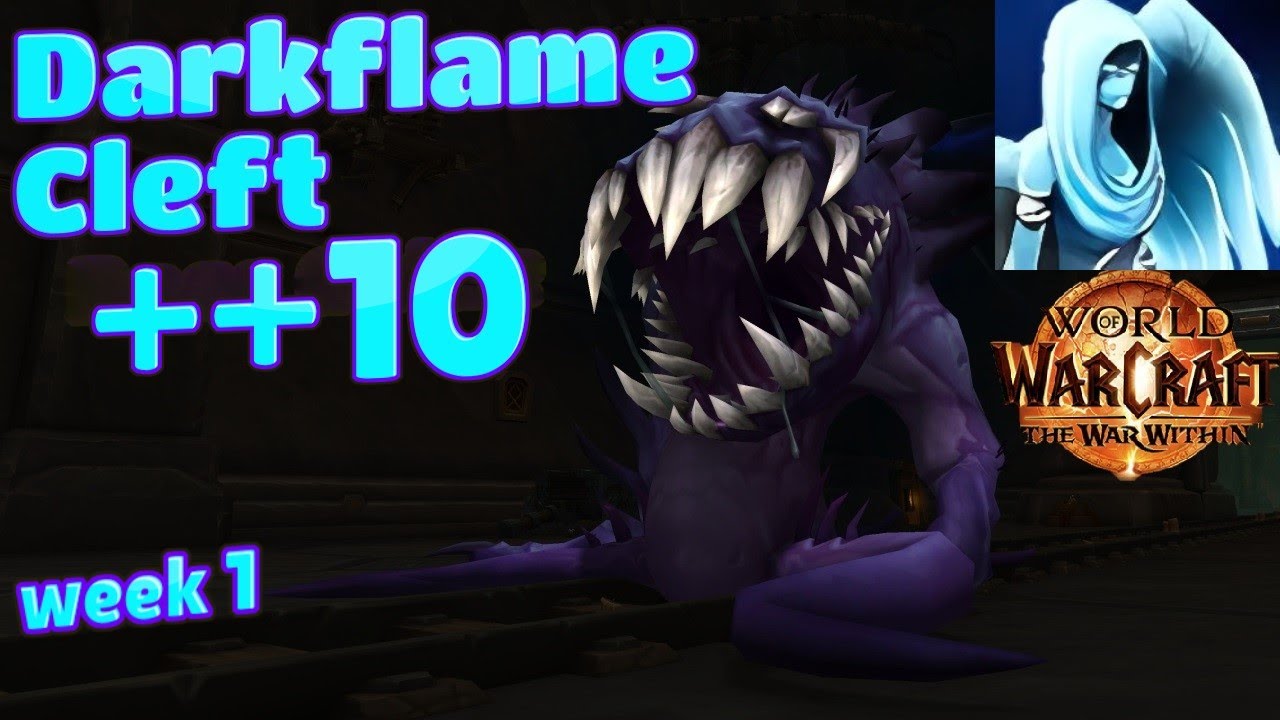 Holy Priest 10++ Darkflame Cleft two chest - TWW season 2 mythic plus - WEEK 1 642 item level
