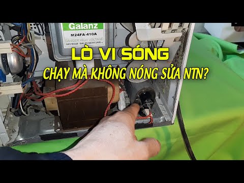 Video Lò vi sóng vẫn chạy mà không nóng, bệnh hay gặp ở lò... - youtube