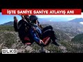Dünya turuna çıkan Japon turist Tajima, Alanya'da yamaç paraşütüyle atladı!
