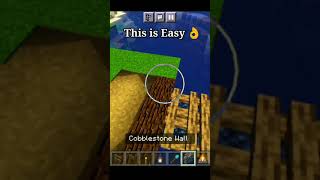 How To Make Small Bridge In Minecraft | Bedrock Gaming Shorts screenshot 3