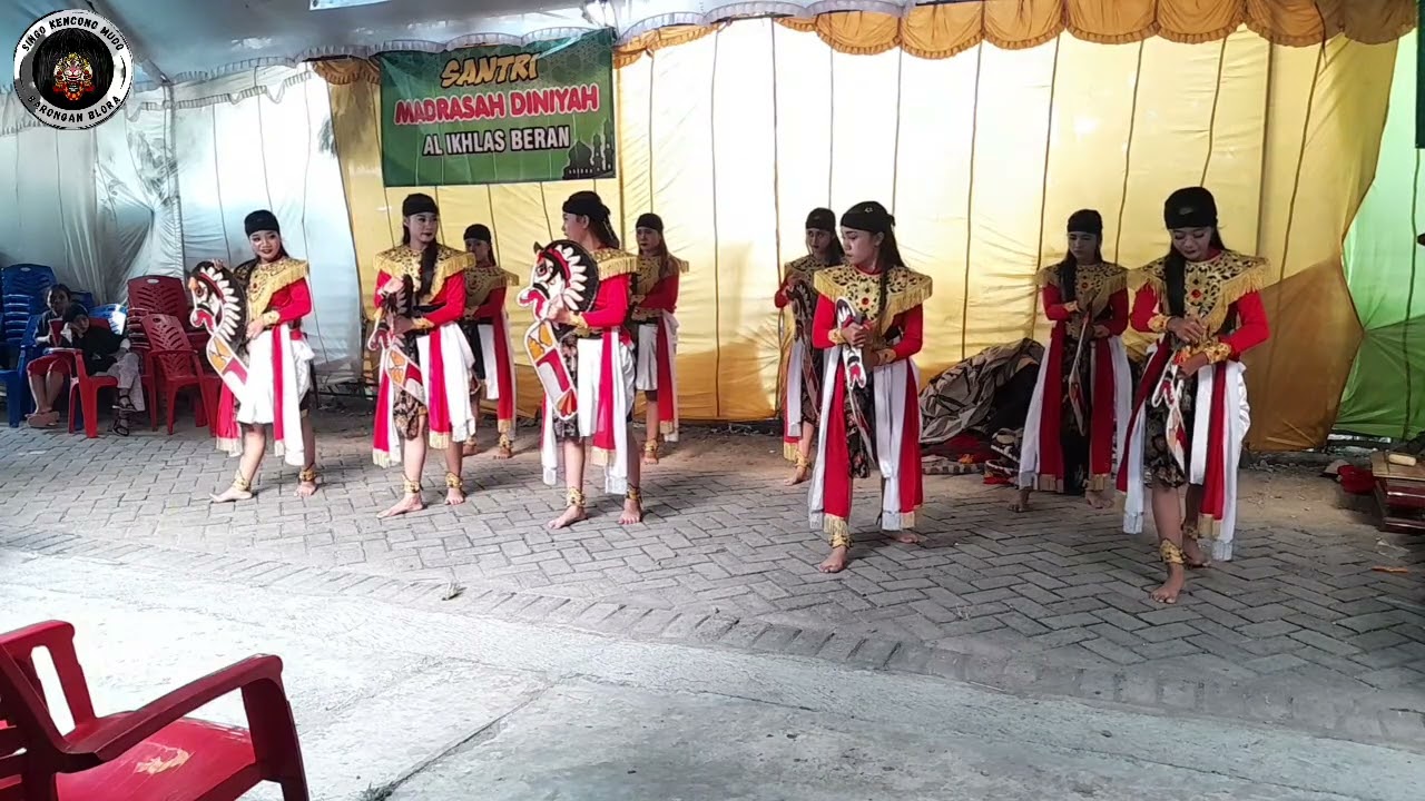 JARANAN X BARONGAN PENUTUP .SINGO KENCONO MUDO LIVE BERAN #fypviralシ #baronganblora #jathilan 
