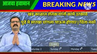 ऑगस्ट महिन्याचा सविस्तर अंदाज | ऑगस्टमध्ये खंड पडणार नाही | डॉ मच्छिंद्र बांगर हवामान अंदाज लाईव्ह
