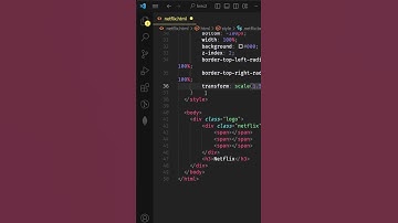 HTML | CSS | Netflix Animation Tutorial | #shorts #htmlcss  #animation