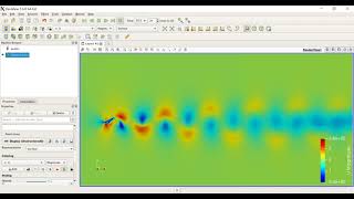 Vortex shredding around optimised profile - Using openFoam