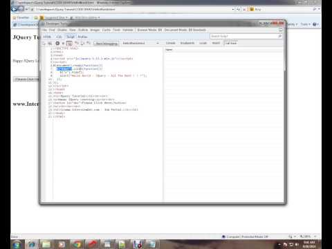 JQUERY HELLO WORLD DEMO