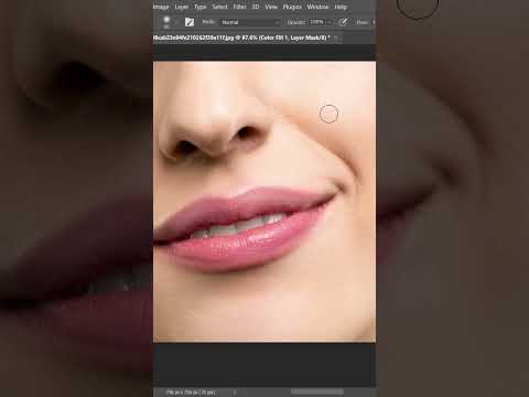 #shorts- mind-blowing technique to create realistic lipsticks in photoshop#photoshop