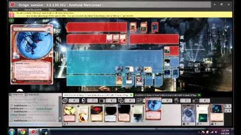 Android: Netrunner Replicating Perfection vs Tag-Me Whizzard OCTGN