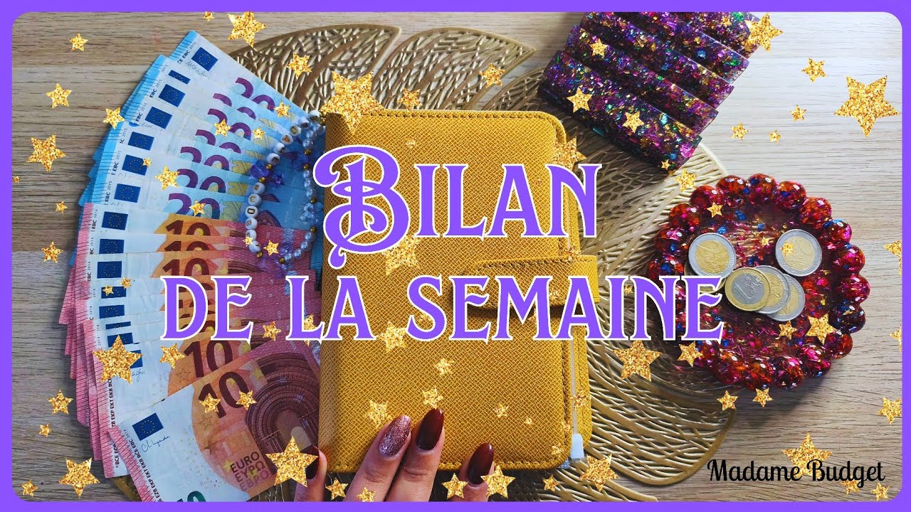 🫧 BILAN SEMAINE 3 🫧 MÉTHODE DES ENVELOPPES