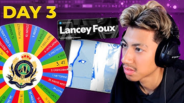 HOW TO: LANCEY FOUX l How To Make CRAZY BEATS FOR LANCEY FOUX l RAPPER ROULETTE DAY 3
