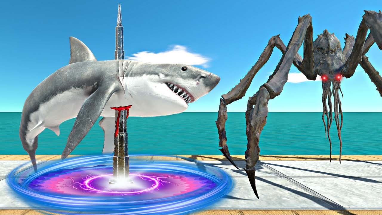 Avoid the Epic Spike Trap, Reach the Evolution Gate and Fight Scylla -Animal Revolt Battle Simulator
