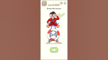 Dop 2 (Delete One Part) Level - 3327 Erase the excess #shorts #shortsfeed #viralshorts