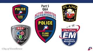 Active Shooter Awareness: Part 5, Questions and Answers