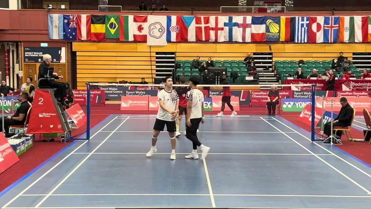 Welsh Open 2025 Qualification MD Stanley Xing / Arden Lee vs Aravinthan / Salwey 