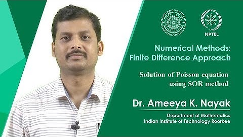 Lecture 14- Numerical method: Finite difference aapproach