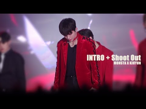 [4K] 181225 SBS가요대전 몬스타엑스(MONSTA X) - INTRO+Shoot Out / KIHYUN focus 기현 직캠