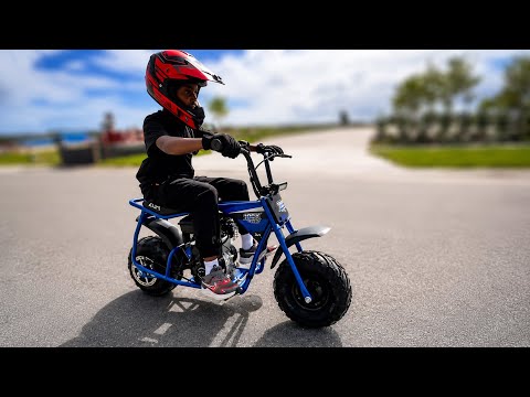 LANDEN’S NEW ZUH CC100X MINI BIKE…30 MPH (LET’S RIDE OUT)!💨✅