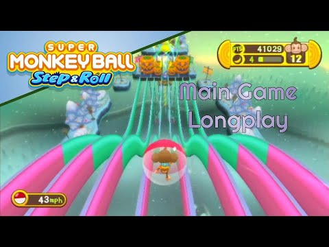 Super Monkey Ball: Step & Roll - Main Game (Longplay)