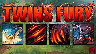 Twins Attack DOUBLE TROUBLE + FURY SWIPES + OVERPOWER | Ability Draft