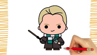 How To Draw A Draco Malfoy I Harry Potter I Easy