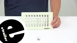etrailer | Ultimate Overview of the Valterra RV Floor Vent with Damper