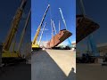 Biggest water sip commissioning 4 heavy mobile crane tenderm lift #mobilecrane #newsong #viralvideo