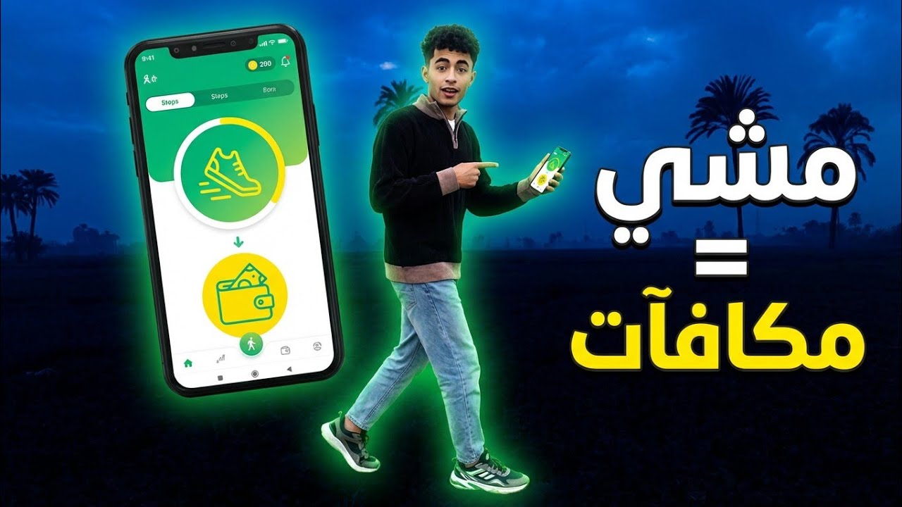 طبيق يمشيك ويكافئك كاش 💰 | تجربة StepFit بالكامل