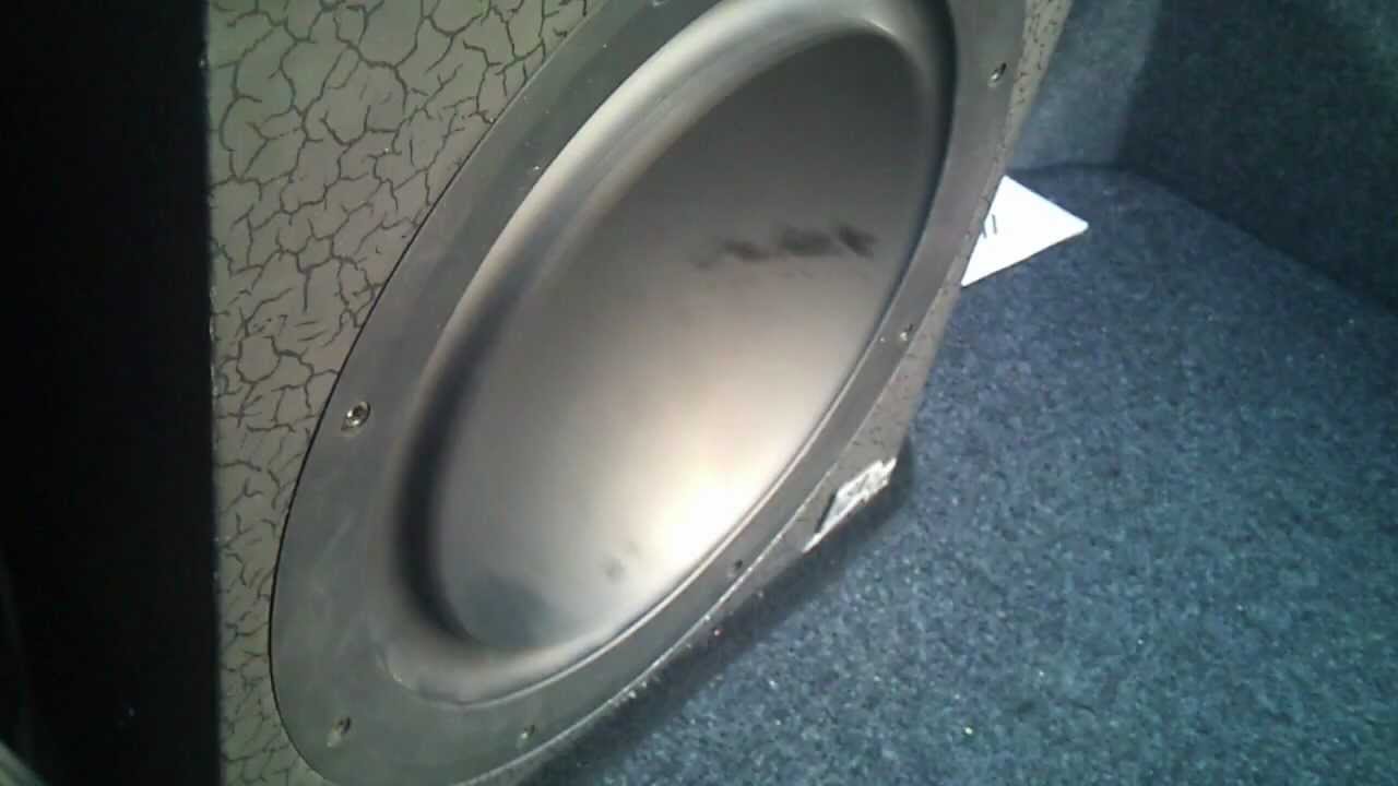 Vibe slick subwoofer slr12 with alpine amp m352 with factory stereo YouTube