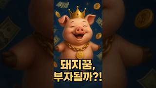 돼지꿈 꾼 사람, 오늘 복권 사세요?! (진짜 돈 들어올까)ㅣ새로운ㅣ1분정보ㅣ재밌게봐주세요 ^^ #1분정보 #꿈 #해몽 #행운 #복권 #돼지꿈