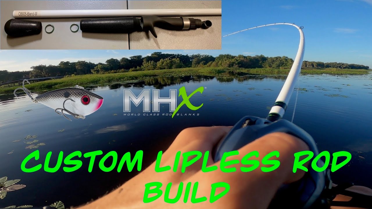 Rod Building & Review Best LIPLESS CRANKBAIT Blank MHX CB905 YouTube