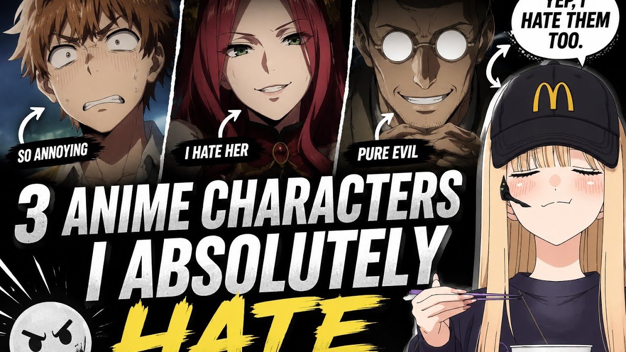 I CAN’T STAND These 3 Anime Characters