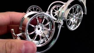 1/10 RC Touring Copper Car Wheel Rims 2 pairs L4006s x2